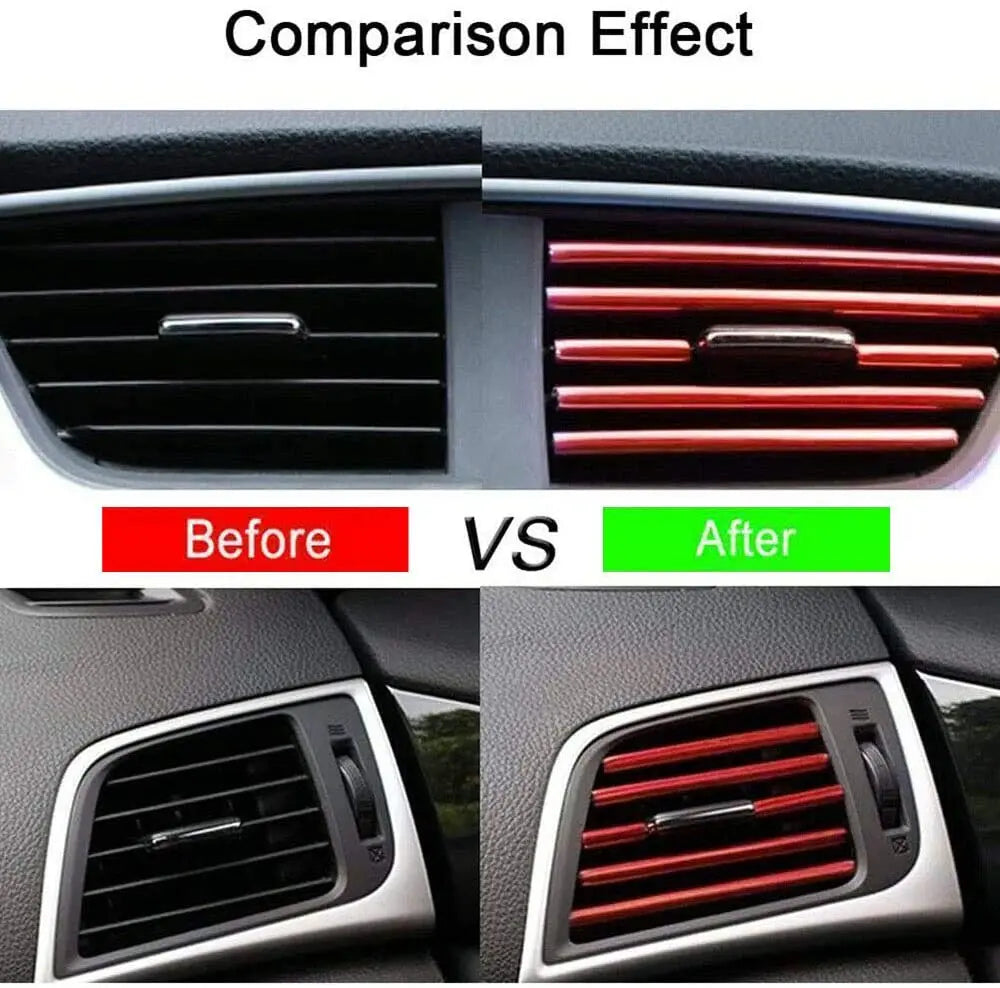Car Air Vent Trim Set