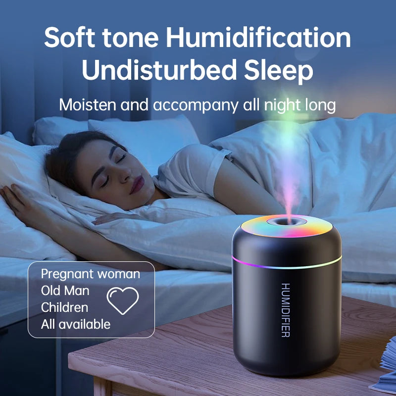 Mini Car Aroma Diffuser with LED