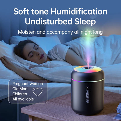 Mini Car Aroma Diffuser with LED