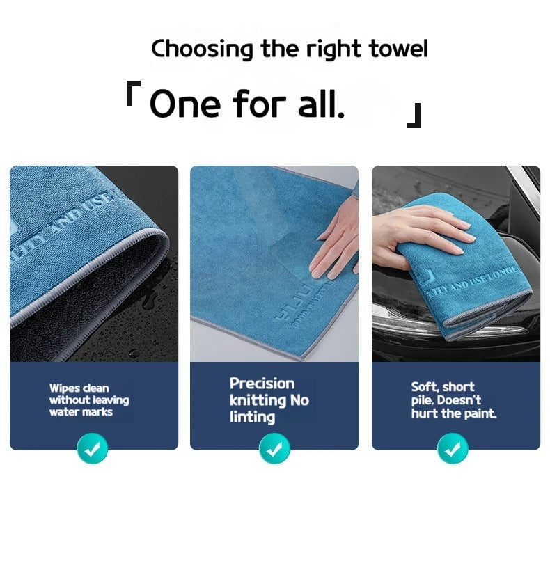 Premium Microfiber Car Towel