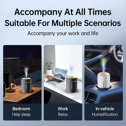 Mini Car Aroma Diffuser with LED