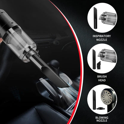 Cordless Car Vacuum – 15,000Pa