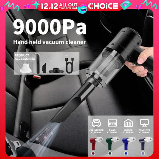 Cordless Car Vacuum – 15,000Pa